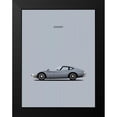 thumbnail image 2 of Rogan, Mark 12x14 Black Modern Framed Museum Art Print Titled - Toyota 2000GT, 2 of 5