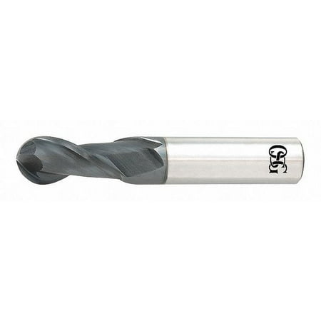 

Osg Ball End Mill Single End 1.50mm Carbide HP421-0591-BN