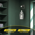 thumbnail image 3 of Troy Lighting Citizen One-Light Wall Sconce Graphite Polished Nickel Indoor, 3 of 7