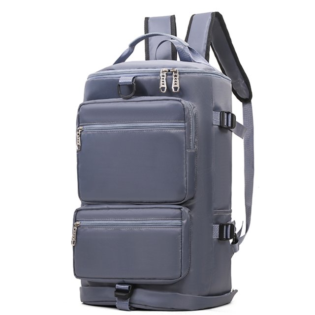 Bolsa deportiva de gran capacidad, mochila portátil multifuncional para gimnasio, mochila con múltiples bolsillos para equipaje nocturno, para viajes de negocios y Yoga