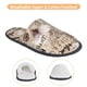 thumbnail image 3 of Balery Abstract Coffee Pattern With Letters Pantuflas de Casa de Felpa Silenciosas con Diseño Estampado, Zapatillas Cómodas Antideslizantes de Algodón para Interior-Medium, 3 of 8