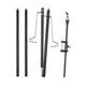 thumbnail image 1 of Accesorios de soporte de poste de lámpara, fijación de escritorio con soporte de luz de estaca, soporte de linterna portátil para Camping, doble Soledad poste de luz, 1 of 4
