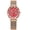 Red, variant on Luxury Women Bracelet Quartz Watches For Women Casual Waterproof Luminous Mesh Stainless Steel Ladies Wristwatches High Quality
