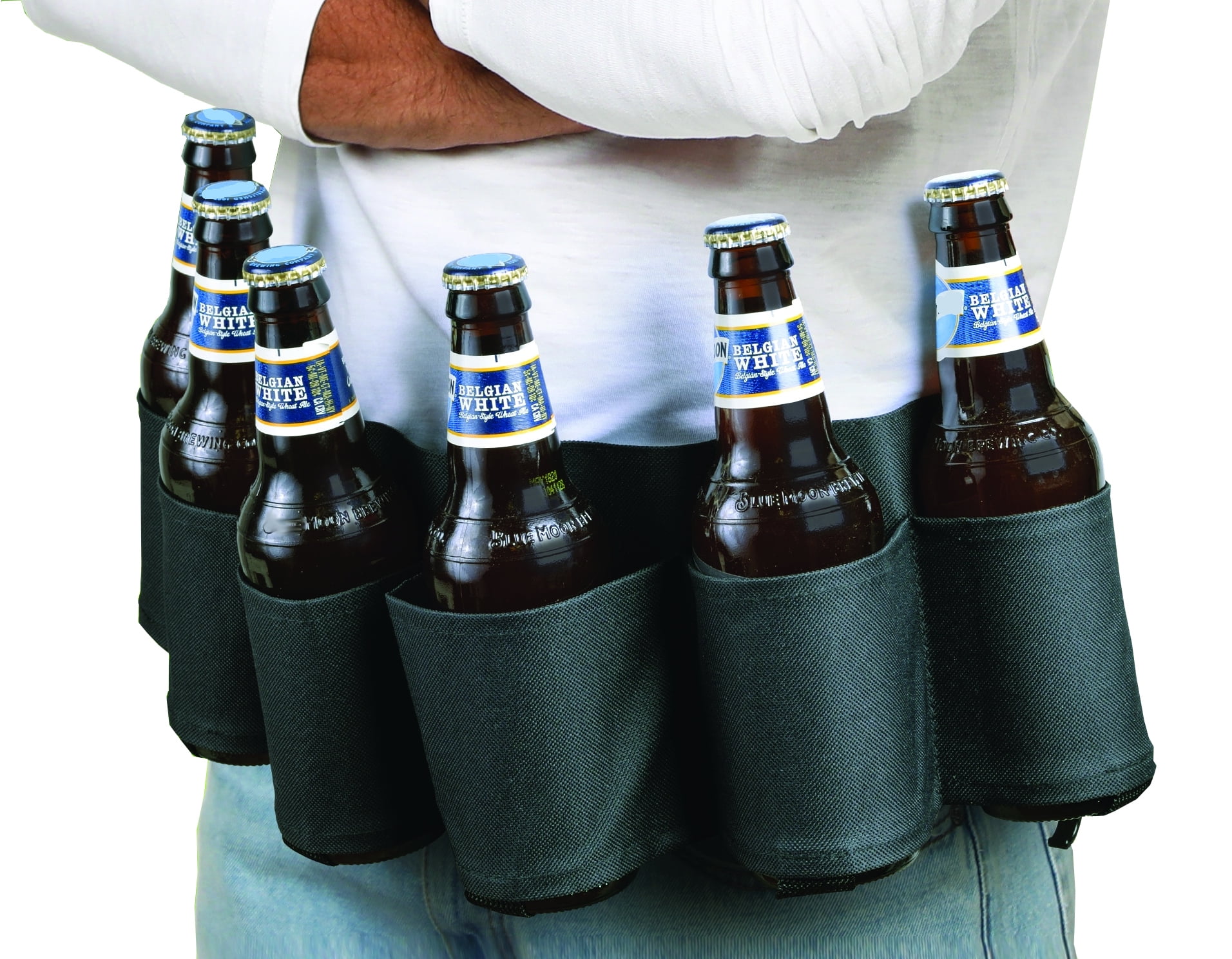 6 Pack Beer Belt Bottle Holder Fun Novelty Gift