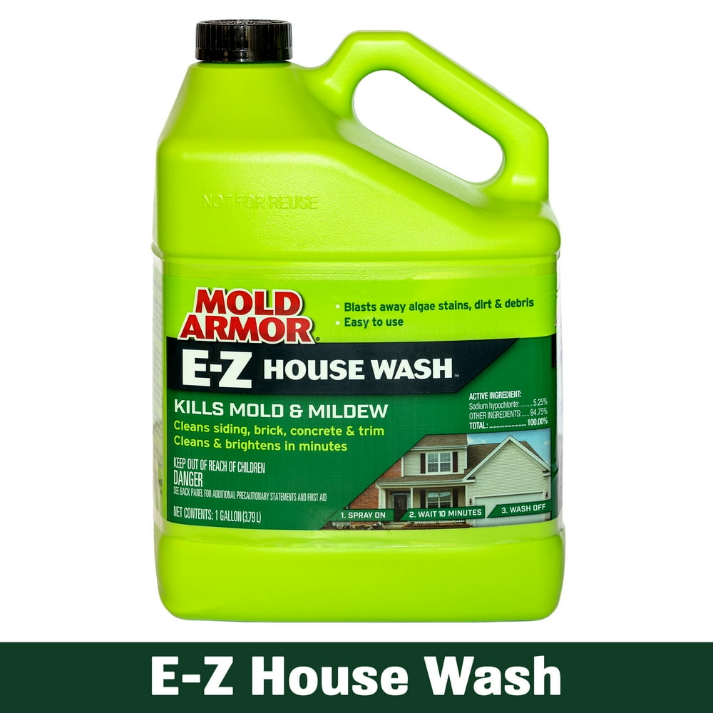 MOLD ARMOR EZ House Wash Mold and Mildew Cleaner 1 Gallon