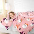 thumbnail image 4 of Manfei Kawaii Ghost Bedding Twin Comforter Set, Cute Halloween Comforter Sets Twin Size, Cartoon Theme Reversible Comforters & Duvets, Super Cozy Room Decoration, 2 Pieces, 4 of 8