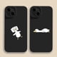 thumbnail image 2 of Cute Cartoon Lying Flat Duck Phone Case For iPhone 15 Pro Max 11 12 Mini 13 14 Pro Max X XS XR 7 8 14 15Plus Soft Silicone Cover, 2 of 5