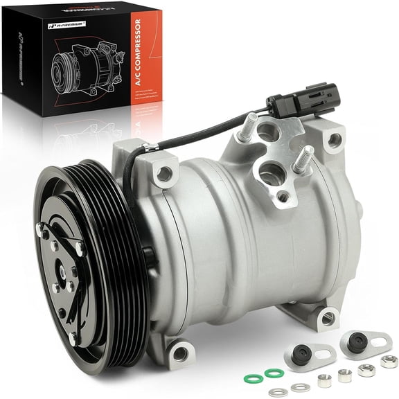A-Premium AC Compressor with Clutch Compatible with Dodge Caravan 2004-2007 L4 2.4L