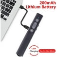 thumbnail image 4 of Usb/Type-C 2 In 1 Rechargeable Powerpoint Remote Pointer Presentation（140*22*12Mm）, Ppt Zapette Powerpoint Wireless Presenter Wireless for Mac Ipad Computer Laptop, 4 of 5