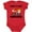 Red, variant on Inktastic Daddys Little Firefighter Boys or Girls Baby Bodysuit