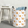 thumbnail image 5 of Cute Cartoon Snail Pattern Laundry Basket, Laundry Hamper Waterproof Laundry Bag Clothes Hamper Laundry Bin with Handles for Bedroom, Living Room, Kids Room-#, 5 of 5