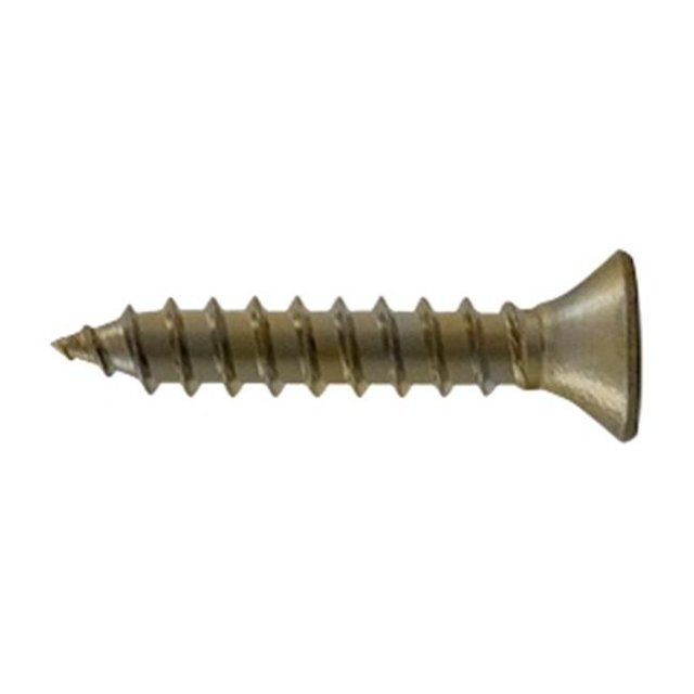 Deltana SCWS910U5 1 in. Wood Screw No. 9- Antique Brass - Steel