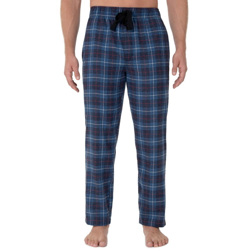 GEORGE - George Men's Plaid Woven Flannel Sleep Pant - Walmart.com ...