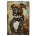 thumbnail image 3 of Boxer Wall Art Abstract Dog Posters - Boxer Dog Canvas Wall Art For Bedroom Decor - Vintage Posters - Gift For Mom, 3 of 6