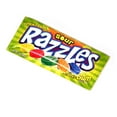 thumbnail image 2 of RAZZLES Gum Candy - Original, Sour, Tropical - 1.40 Ounce Pouches - First It’s Candy… Then It’s Gum… Assorted Flavors !! (Sour, 6 Count), 2 of 6