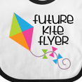 thumbnail image 4 of Inktastic Future Kite Flyer Boys or Girls Baby Bib, 4 of 4