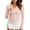 Pink, variant on Women's Solid Color Basic Slim Fit Full Zip Hooded Crop Top, Summer Casual Long Sleeve Active Jacket, Summer Lightweight Jacket for Everyday Outdoor Sports or Street Wear Pink