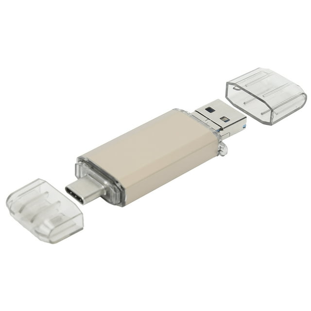 Unidades usb USB 30 U disco aleación de aluminio dorado ThreeInOne dispositivo de memoria de almacenamiento a granel de alta velocidad32GB LYUMO Otros