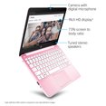 thumbnail image 6 of HP Stream 11.6", Celeron N4020, 4GB RAM, 64GB emmc, Rose Pink, Windows 10 Home in S mode, 11-ak0080wm, 6 of 8