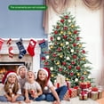thumbnail image 3 of Gymax 7 Ft Artificial Christmas Tree Unlit Hinged Xmas Tree w/ Metal Stand, 3 of 9