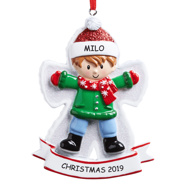 Personalized Snow Angel Ornament  Boy  Walmart.com  Walmart.com