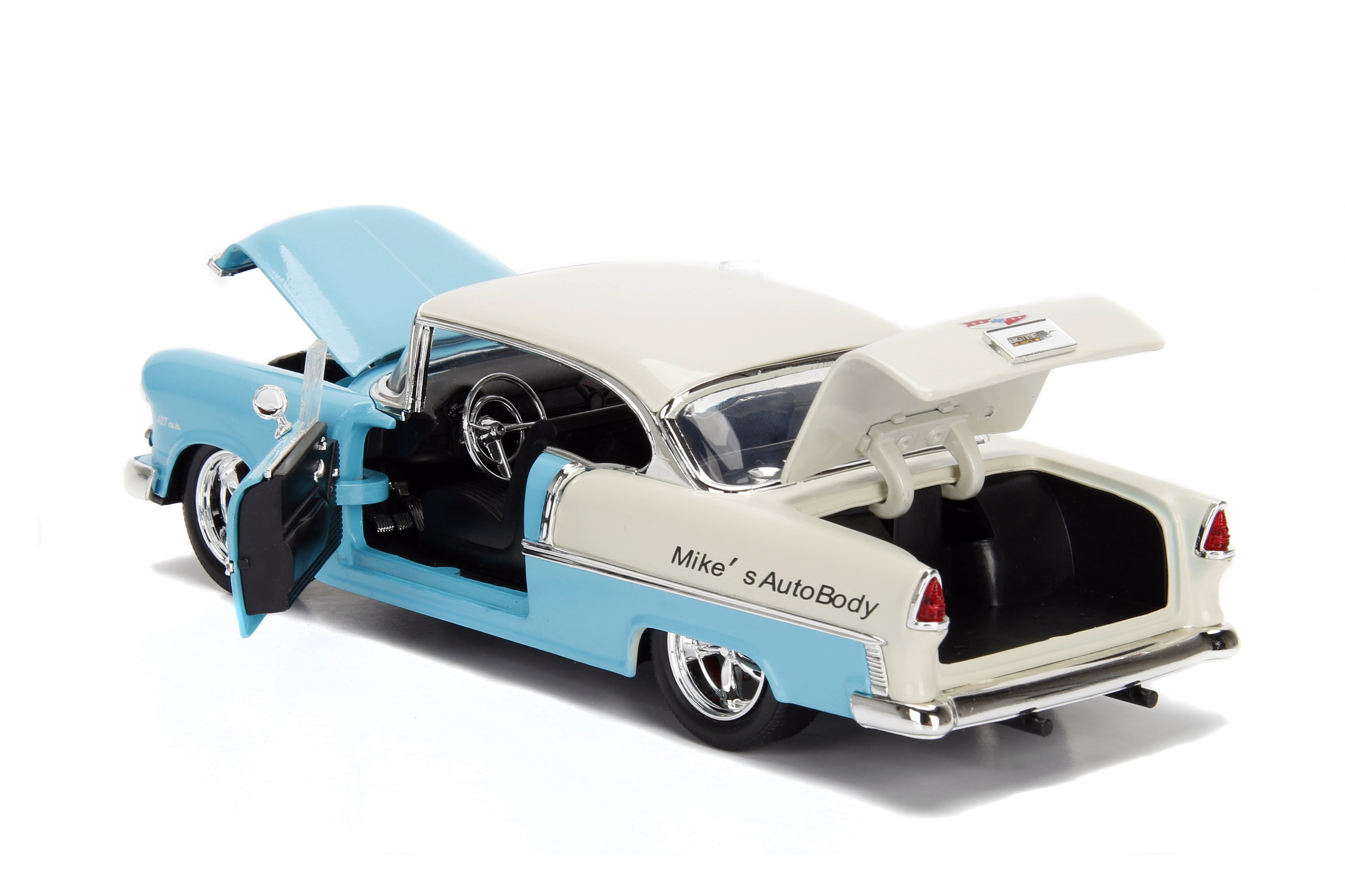 Big Time Muscle Die Cast, 1:24 Scale Vehicle, 1955 Chevy Bel Air Play Vehicle(Selections May Vary)