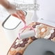 thumbnail image 5 of Funda bordada para el asiento del váter con cremallera | Poliéster suave lavable, cómodo y acolchado como, multicolor, encaja en inodoro estándar 43,5x37,5cm | Fácil de instalar, higiénico, duradero, 5 of 6
