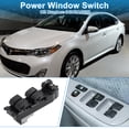 thumbnail image 2 of Interruptor de ventana eléctrica Unique Bargains No.84040AC030 para el lado del conductor delantero izquierdo para Toyota Avalon 2005-2009 Negro, 2 of 7