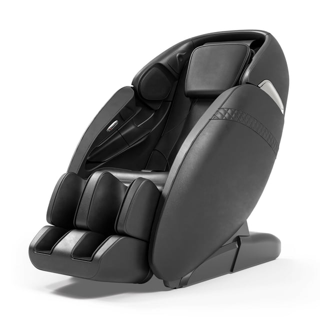 Costway Relaxation09 Full Body Massage Chair, SL Track Massage Recliner Zero Gravity W/Negative Ion Generator, Auto Shoulder Detector, Airbags, Heater, Shiatsu Sofa