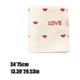 thumbnail image 3 of PuSpu Couple Towel Pures Absorbent No Fading No Linting Towel Wash Face Bath Home Valentine's Day Gift 75x35cm, 3 of 6