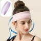 thumbnail image 4 of Diademas Bandas para el sudor para mujeres y hombres │ Bandas para la cabeza de entrenamiento Banda para el cabello Banda para el sudor para ejercicio físicoNegro+púrpura, 4 of 5