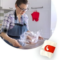 ACDANC 20 Pcs Oven Bags Multipurpose Cooking Bags Baking for Smaller Roasts or Pieces of Turkey,Chicken,Meat,Ham,Poultry,Fish,Seafood,Vegetable (15*9.8inches)