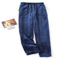 thumbnail image 3 of Pantalon Pyjama en Molleton pour Femmes avec Poches Élastiques à la Taille, 3 of 6