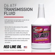 الخط الأحمر 30705 كامل سائل ناقل الحركة الأوتوماتيكي D6 (atf) - 1 جالون