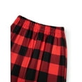 thumbnail image 6 of Family Matching Christmas Pajamas, String Lights Christmas Tree Print Long-Sleeved Tops Elastic Waist Plaid Trousers/Romper, 6 of 8