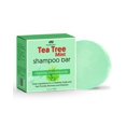 thumbnail image 1 of Barra de champú de árbol de té y menta - Limpiador natural para el cabello con aceites vigorizantes sin sulfatos y vegano adecuado para todo tipo de cuidado sin desperdicio 3.2 oz, 1 of 5