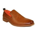 thumbnail image 2 of Men Tayno Dressy Casual Soft Leather Comfortable Slip on Loafer #ALPHA L Cognac, 2 of 9