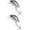 a, variant on Bisitoy 2Pcs Fishing Lures Set with Weighted Head for Saltwater Redfish
