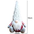 thumbnail image 4 of Frogued Nordic Handmade Plush Xmas Santa Gnome Doll Home Ornament Party Holiday Decor (Red), 4 of 9