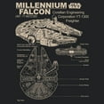 thumbnail image 2 of Womens Star Wars Corellian Freighter Racerback Tank, 2 of 4