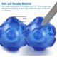thumbnail image 2 of Pelotas de juguete con sonido para perros, goma resistente y duradera, rebote indestructible para entrenamiento, 2 of 4