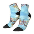 thumbnail image 2 of Bingfone Sea And Fish Design Patterned Men'S Women'S Casual Cotton Socks, 2 of 9
