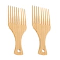 thumbnail image 2 of Miangastore 2pcs Oil Head Combs Wide-tooth Combs Practical Haircut Styling Combs for Salon, 2 of 8