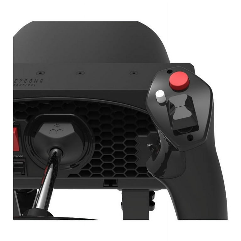 Honeycomb Aeronautical Alpha Flight Controls Yoke and Switch Panel