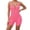 C-Pink110, variant on Womens Workout Romper Backless Yoga Short Jumpsuit Summer Gym Athletic Outfit Activewear Sleeveless V Neck Soft Fitness Stylish Onesie