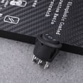thumbnail image 4 of Miangastore WINOMO 3 Car Round Rocker Switches Black Plastic for Car Use Easy to Install 23mm, 4 of 8