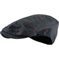 thumbnail image 2 of HSHDLDF Men's Classic Herringbone Tweed Wool Blend Newsboy Ivy Hat, 2 of 3