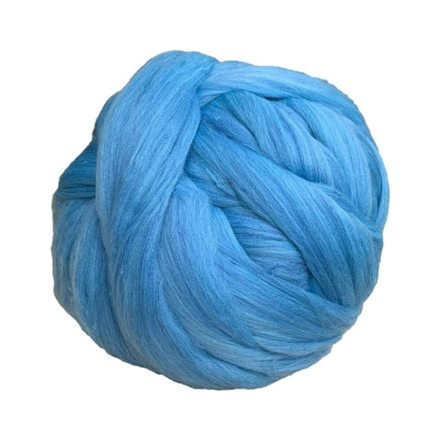 Hilo grueso y grueso, hilo para tejer a brazo, lavable, suave y grueso, para bricolaje Rosa roja