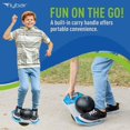 thumbnail image 2 of Flybar Pogo Trick Ball para niños con bomba, camuflaje azul, 2 of 6