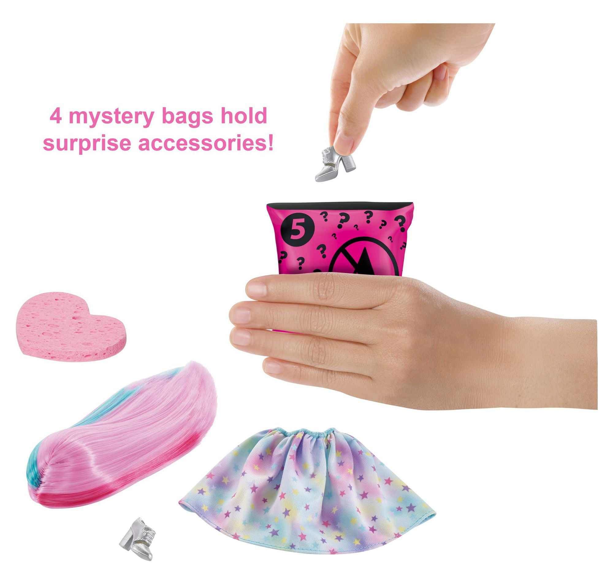 Barbie Color Reveal Doll With Surprises Styles May Vary Doll Playset 7 Pieces Included